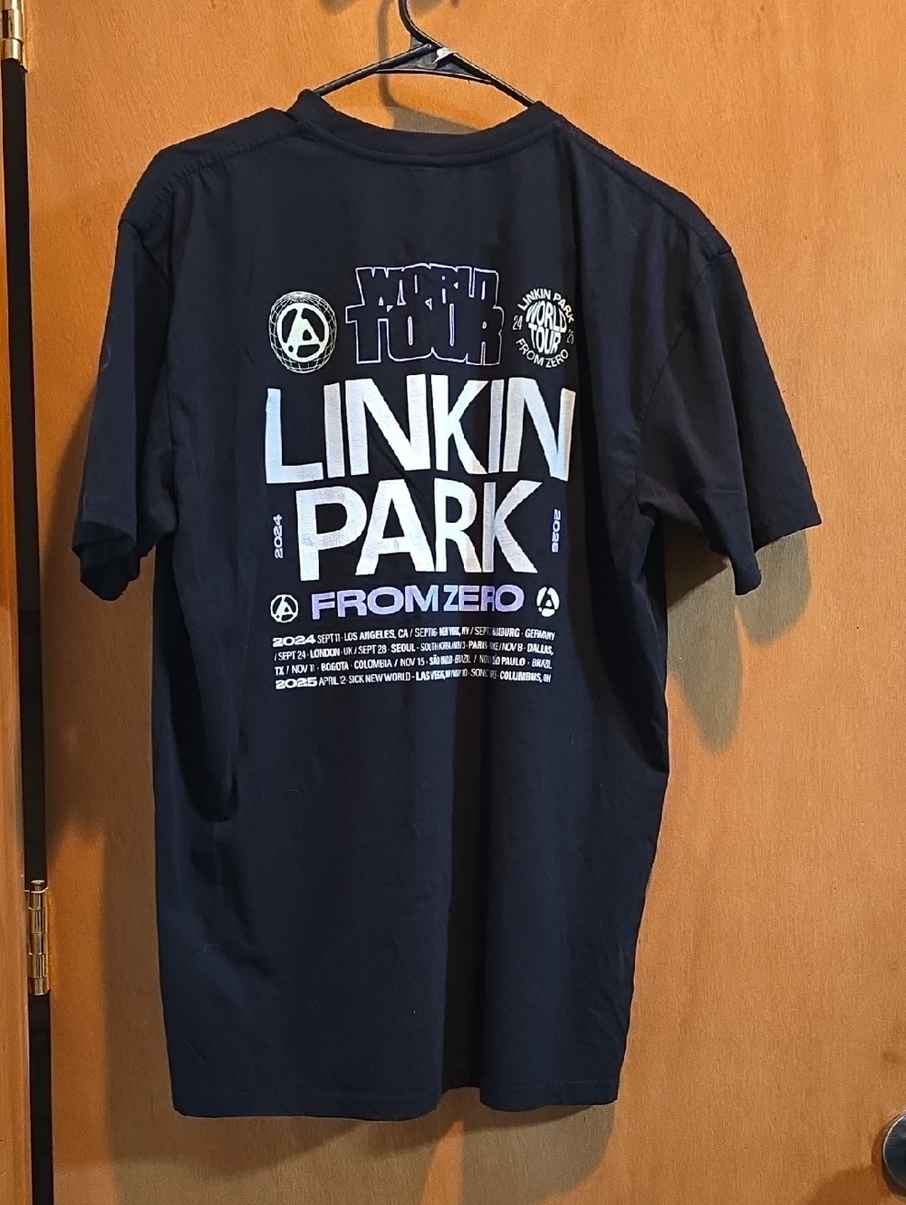 From Zero Tour Graphic T-Shirt - Black LINKIN PARK 2024-25 TOUR